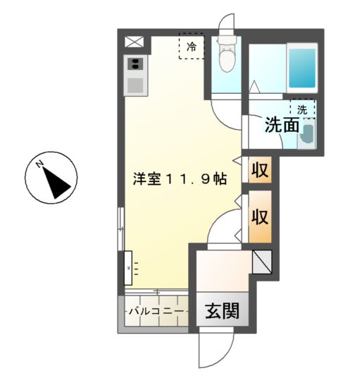 パル・クレシアの間取り