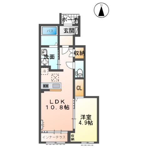 branche’Ⅲ(ブランシェⅢ)の間取り