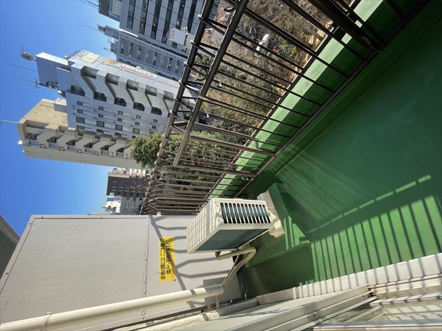 9/18 バルコニー