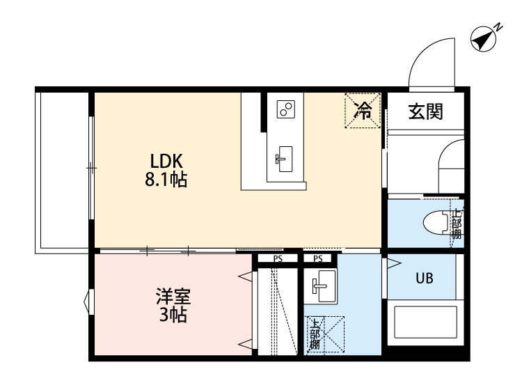 robot home 北柏(ロボットホームキタカシワ)の間取り