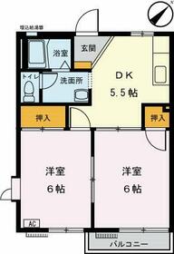 スリーエス・コーポの間取り