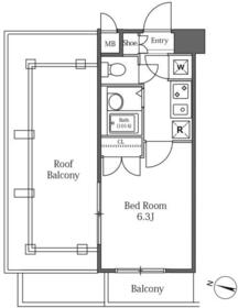 LaSante広尾の間取り