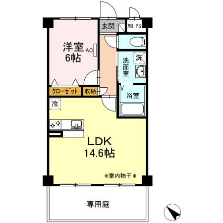 ジ・エレガンス城山の間取り