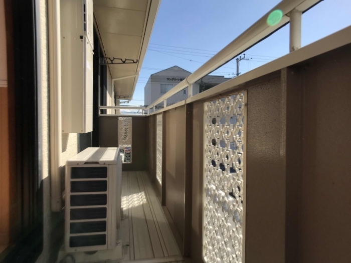 12/22 バルコニー