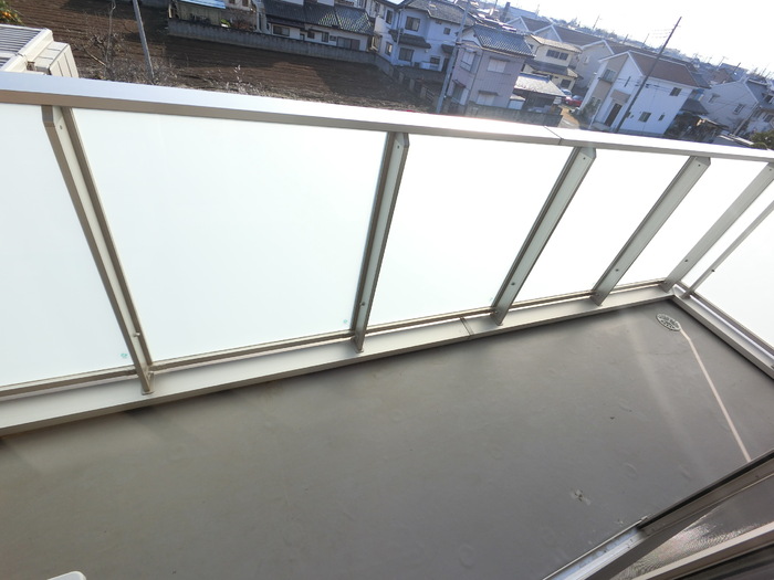 12/24 バルコニー