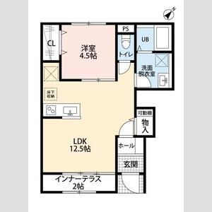 リーブルファイン八千代勝田台の間取り