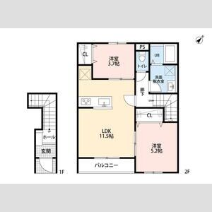 リーブルファイン八千代勝田台の間取り