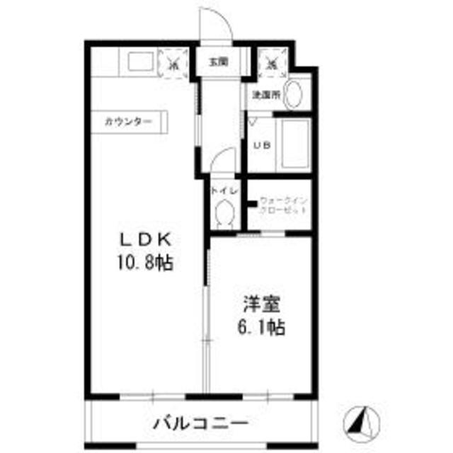 ソレアード ビスタ 三ッ沢の間取り