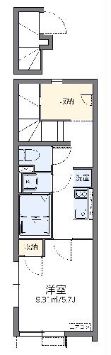 レオネクストドゥ ファルコンの間取り