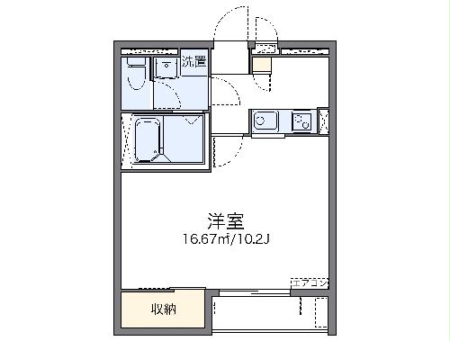 レオネクストグランベルク毛呂の間取り