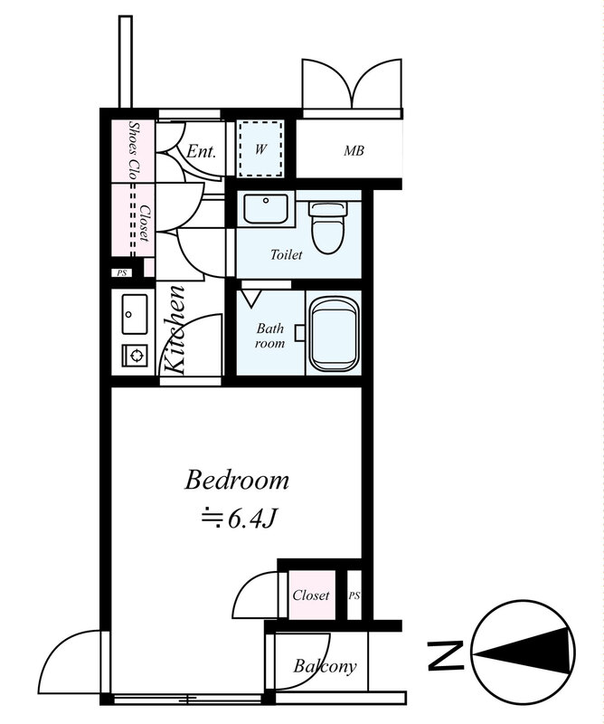 メイクスデザイン白金台の間取り