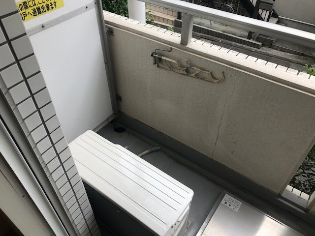 8/21 バルコニー