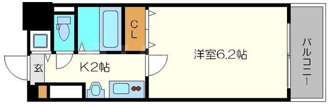 ランドマークシティ同心の間取り