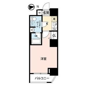 エテルノ両国リバーサイドの間取り