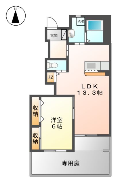 コンフォルテーヴォレの間取り