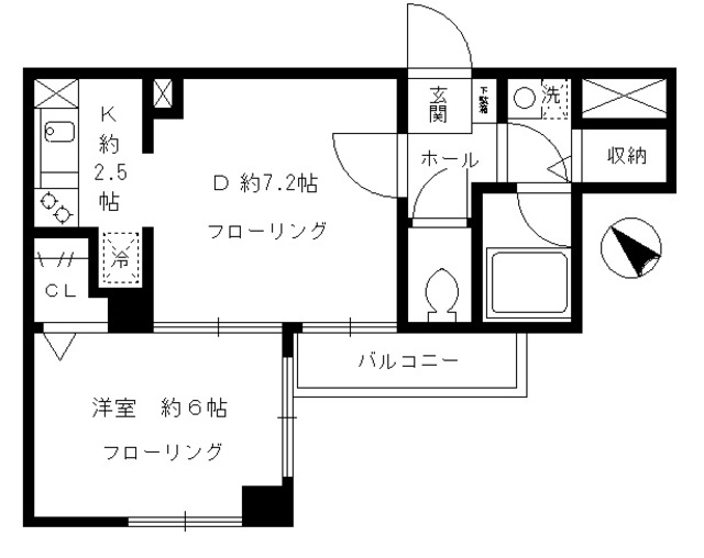 グラシューズ・ワンの間取り