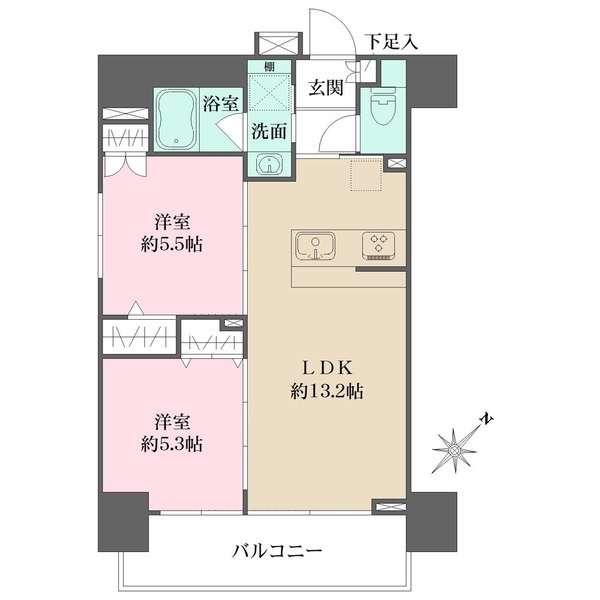 CrestHill文京千石の間取り