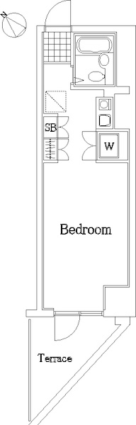 グリフィン横浜・ウェスタの間取り