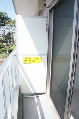 12/25 バルコニー