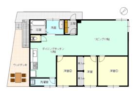 西都賀5丁目店舗併用住宅の間取り