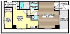 チェスターハウス猿楽町の間取り