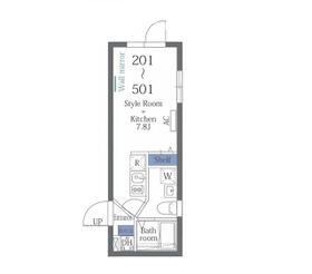 ヴァンテジオ両国の間取り