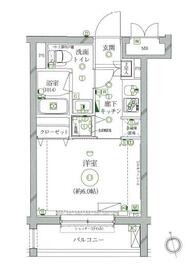 クレイシア南大井の間取り