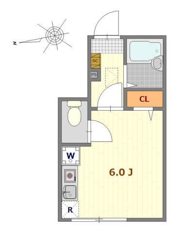 MSA Sangenjayaの間取り