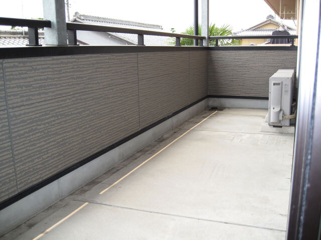 7/17 バルコニー
