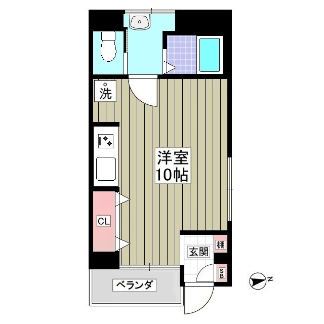 第8新井ビルの間取り