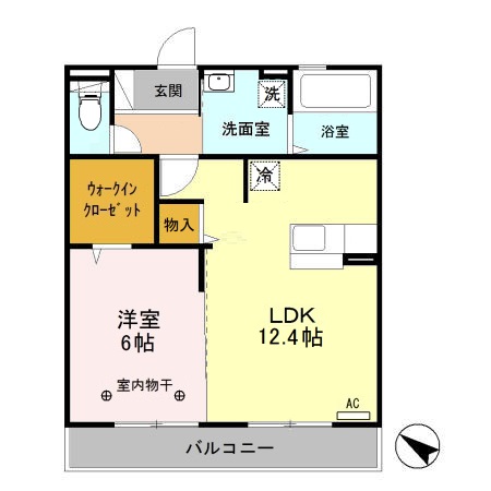 カーサ フェリーチェの間取り
