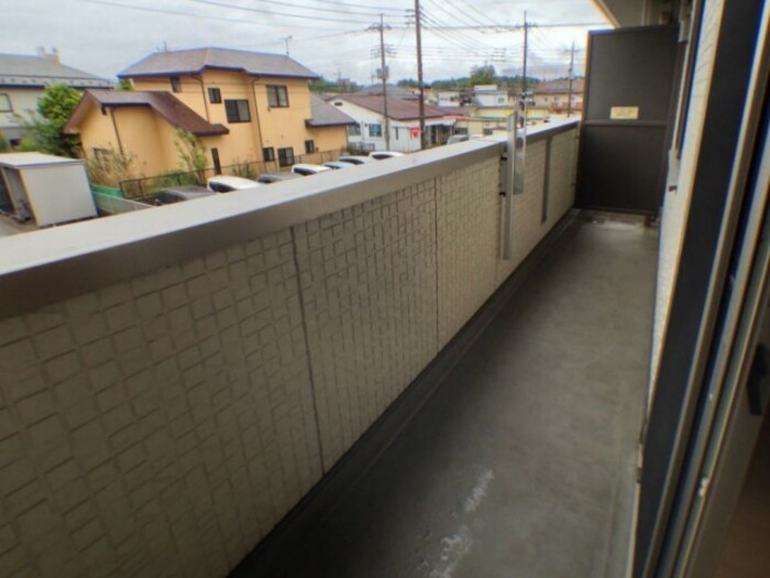 12/28 バルコニー