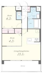 ALUNA箱崎の間取り
