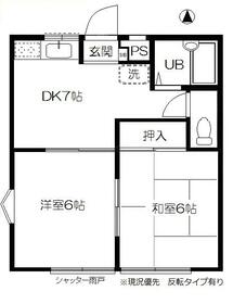 ガーデンハウス東戸塚Bの間取り