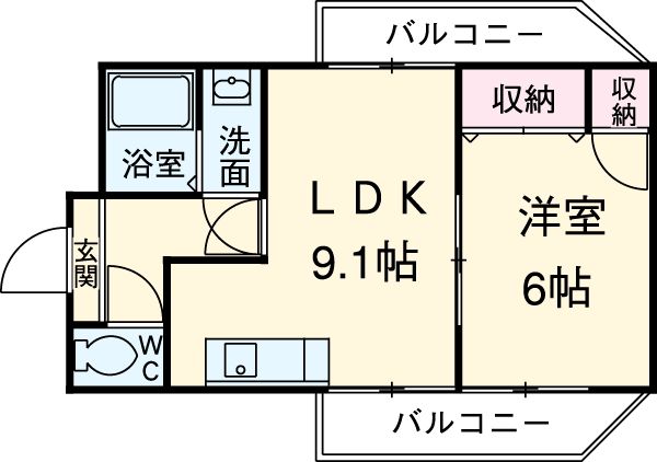 第3奥村マンションの間取り