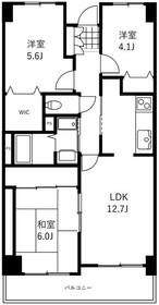 メゾンけやき平の間取り