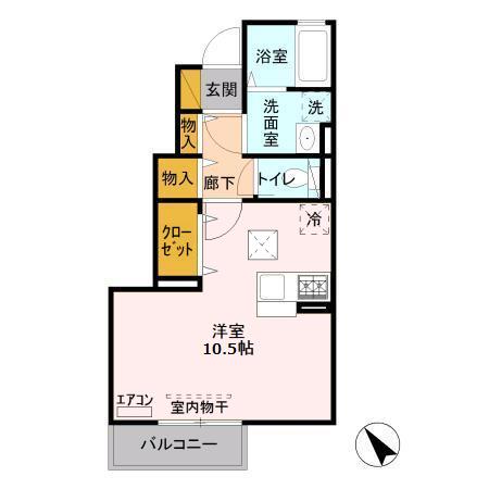 メゾンソレイユの間取り