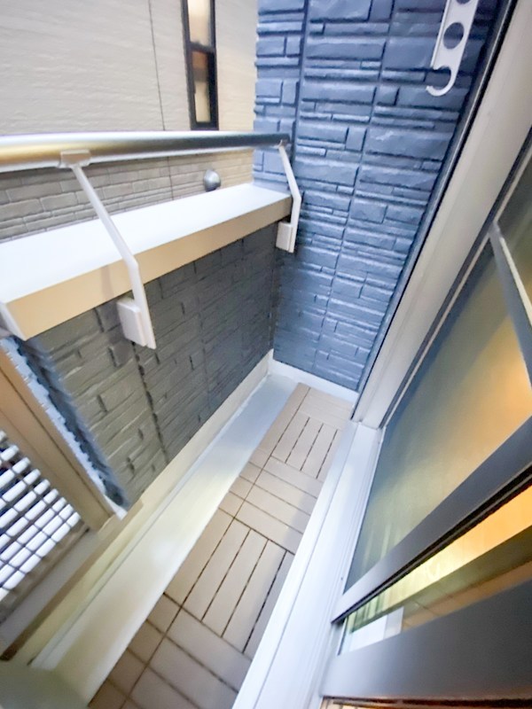 12/18 バルコニー