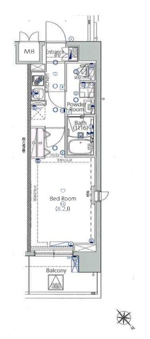アルマドーラ王子の間取り