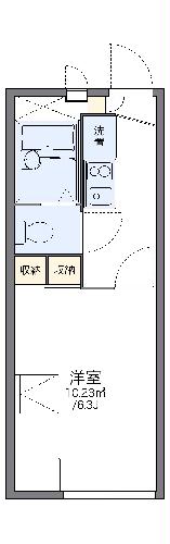 レオパレスエターナルの間取り