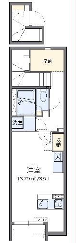 ミランダJ ヴィレッタ Ⅱの間取り