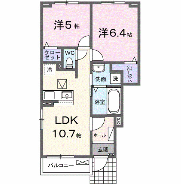 シャノワールの間取り