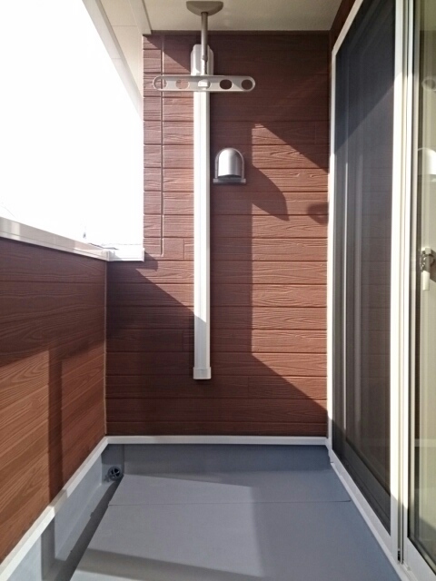 12/24 バルコニー