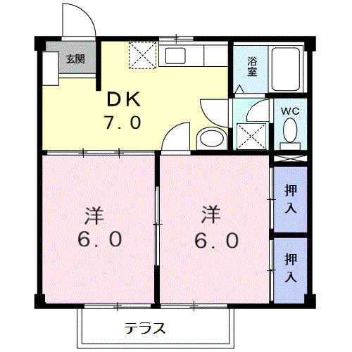 エスベールの間取り