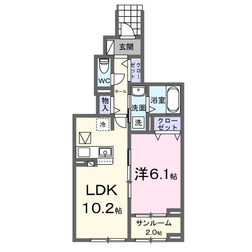 パ・マルⅠの間取り