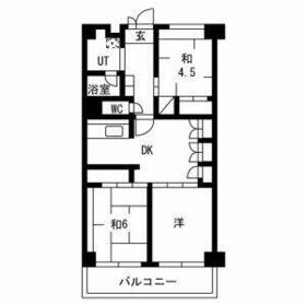 テレパレス横須賀の間取り