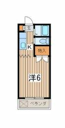 スターダスト読売の間取り