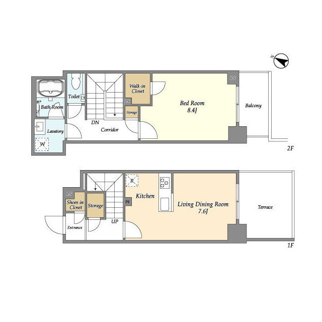 URBANLINK護国寺の間取り