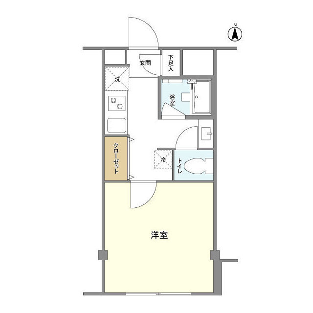 アービス白山の間取り