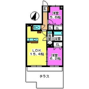 マ・シェリ香住ヶ丘の間取り
